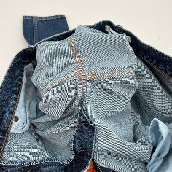 MOUSSY Blue Jeans MVS Skinny Zip Fly Indigo Dark Wash Denim Style 010EAC12-2500 - Picture 11 of 15